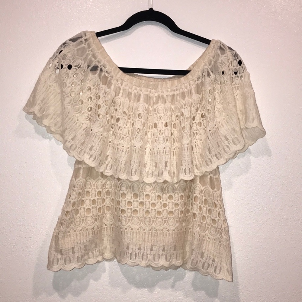 Anthropologie top, Harlyn